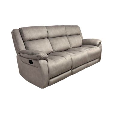 Isabelle 3-Seater Manual Recliner Sofa Taupe