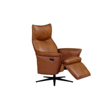 Leandro Electric Reclining Accent Chair - Tan