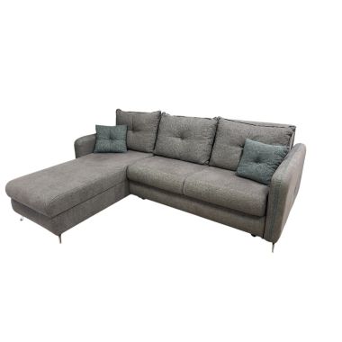 Ravit Corner Sofa Bed - Grey