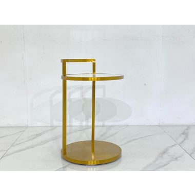 Katie Bleu Tours Side Table