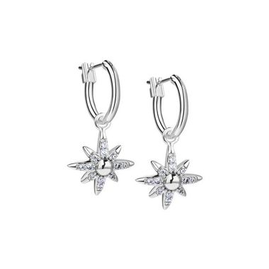 Newgrange Living Silver Star Earrings