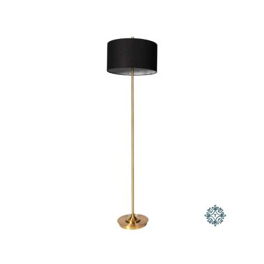 ELSA FLOOR LAMP BLACK/GOLD 158CM