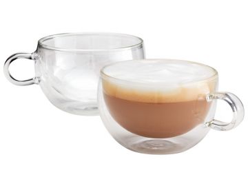 Judge Duo, 2 Piece Latte Glass Set, 325Ml