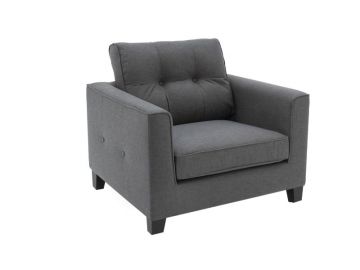 Astrid 1 Seater - Charcoal New