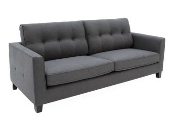 Astrid 3 Seater - Charcoal New