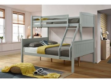 Cassie Triple Grey Bunk Bed