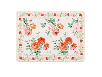 Cath Kidston Archive Rose 4Pk Cork Placemats