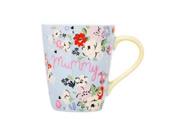 Cath Kidston Clifton Rose Blue 'Mummy' Stanley Mug