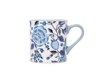 Cath Kidston Strawberry Garden Blue Mollie Mug