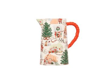 Cath Kidston Xmas Ditsy Pitcher Jug / Vase 1L