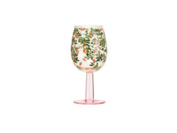 Cath Kidston Dolly Rose So2 Wine Glasses