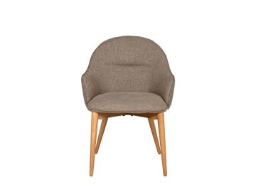 Evalyn Latte Dining Chair