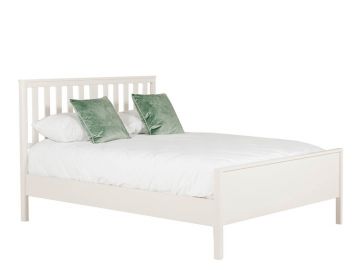 Freya Natural 4'6 Bed-low footboard