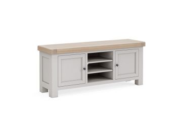 Salcombe Light Grey Tv Unit 1400