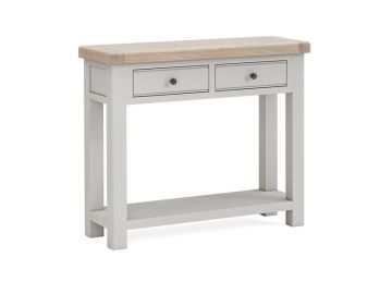 Salcombe Light Grey Console Table