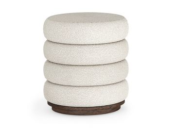 California Upholstered Foot Stool