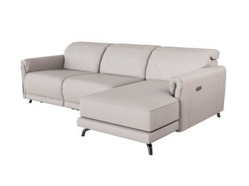 Naples Corner Group RHF Electric Recliner Cashmere