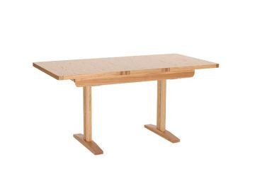 Renata Oak Extending Dining Table Rectangle