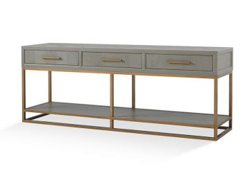 Armani 3 Drawer Console Table