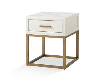 Capri 1 Drawer Side Table