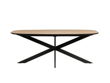 Sadia Dining Table Oval 2000mm - Oak