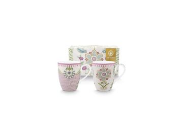 Set Of 2 Mugs Large Lily&Lotus 350Ml