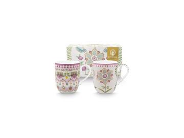 Set of 2 Mugs Small Lily & Lotus 145ml