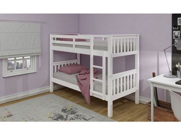 Solteira White Bunk Bed