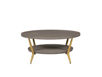 Tabitha Grey Coffee Table Round