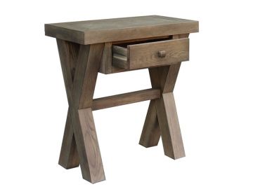 X Range Dark Telephone Table