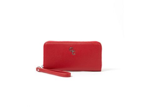 Galway Crystal Wallet - Red