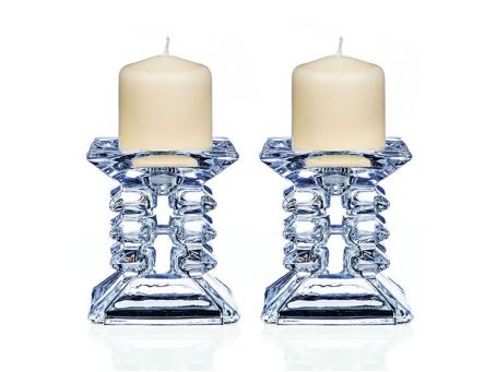 Newgrange Living Ziggy Pillar Candleholder 8.5 Pai