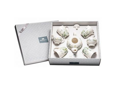 Newgrange Living Green Floral Bone China Tea Set