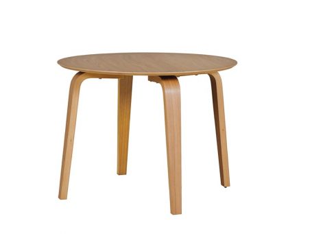 Addison Dining Table Round 1000 - Oak