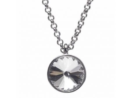 Newgrange Living April Birth Stone Diamond Necklac