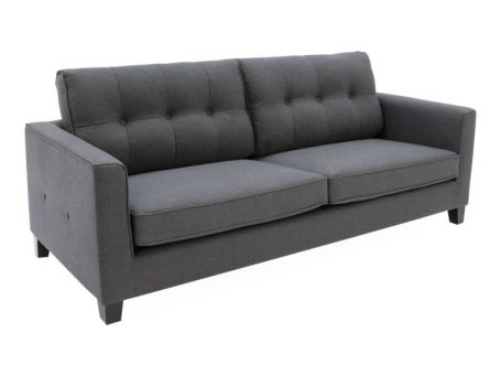 Astrid 3 Seater - Charcoal New