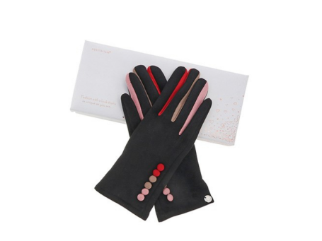 Colourful Fingers Boxed Gloves Navy