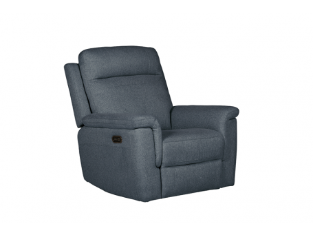 Bowie 1 Seater Electric Recliner - Azul