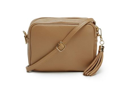 Elie Beaumont Crossbody Bag Camel