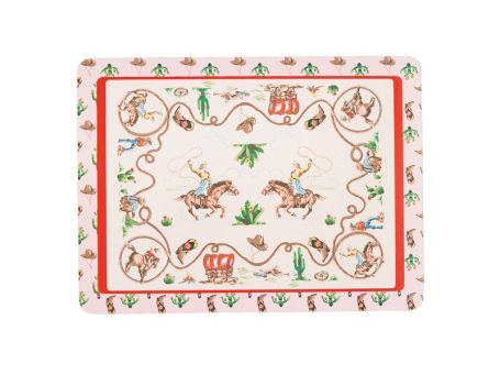 Cath Kidston Cowgirl Rodeo 4Pk Cork Placemats