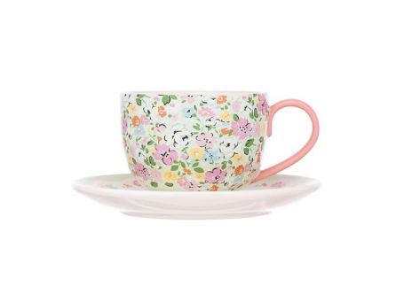 Cath Kidston Flh Teacup & Saucer