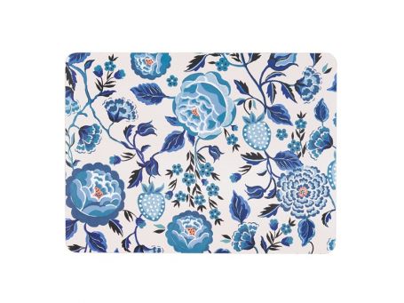 Cath Kidston Strawberry Garden 4Pk Blue Placemats