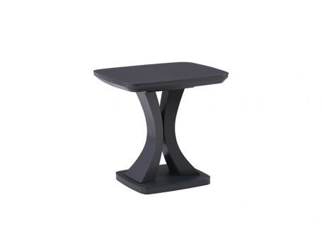 Daiva Lamp Table - Charcoal