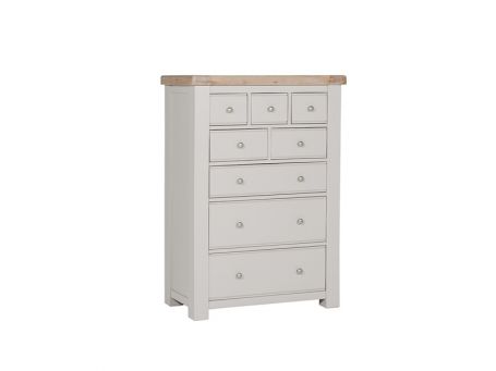 VIDA Doune Tall Chest 8 Drawer - Taupe