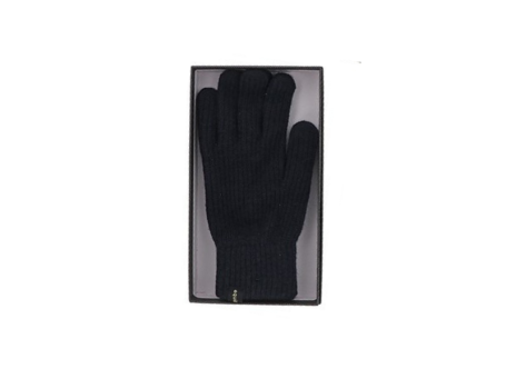 Eq For Men Ribbed Knitted Gloves Navy