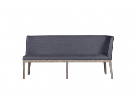Falun Long Corner Bench Dark Grey