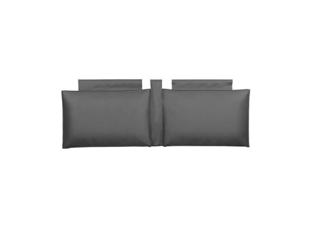 Enzo 6' Headboard Cushion - Dark Grey