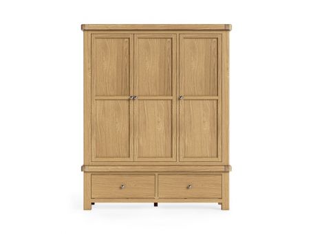 Normandy Triple Wardrobe