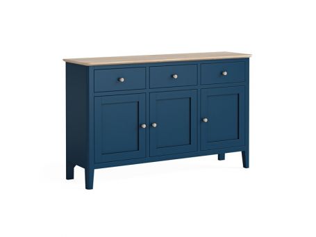 Marlow Navy Large Sideboard