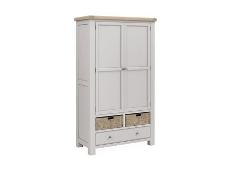 Salcombe Light Grey Larder Unit